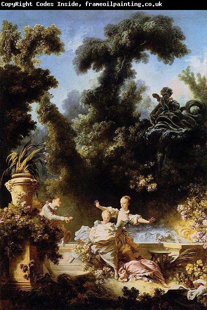 Jean-Honore Fragonard The Progress of Love: The Pursuit